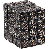 Gadpiparty 48Pcs The Gathering Token Dice Counters D6 Cube Loyalty Dice for The Gathering CCG MTG Card Gaming Accessories