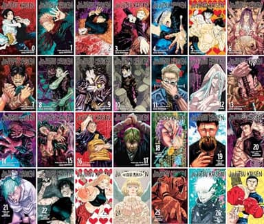 Viz Media The Jujutsu Kaisen Series (Vol 0-27) 28 Books Collection Set By Gege Akutami