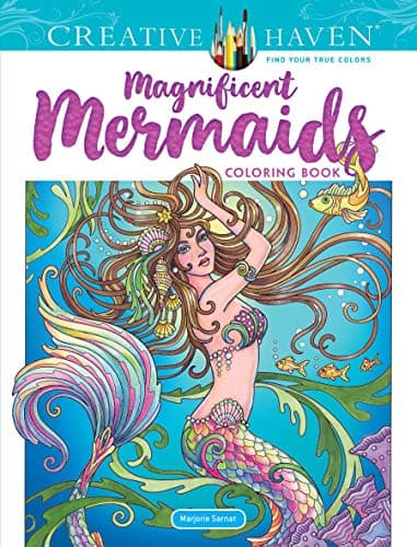 Creative Haven Magnificent Mermaids Coloring Book (Adult Coloring Books: Fantasy)