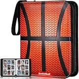 RONMONG Basketball Card Binder,2024 Sports Trading Card with Sleeves Holder Album,990 Pockets Basketball Card Holder Sheets Display Storage Protectors for Collectors Boys and Girls Gift