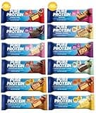 Pure Protein Bars Variety Pack | 12 flavors | High Protein, Nutritious Snacks to Support Energy, Low Sugar, Gluten free. Two new flavors Sundae Cone and Brookie. (Packaged for you by Mix it up)