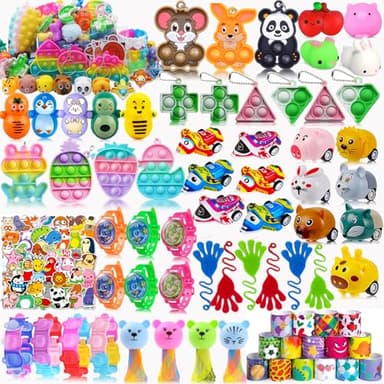 Taulaap 132 Pcs Valentines Day Party Favors for Kids 4-8-12,Treasure Box Toys for Classroom Prizes,Pinata Stuffers,Goodie Bags Filler,Prize Box Toys,Treasure Chest Bulk Prizes,Easter Egg Fillers