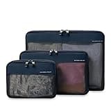 Briggs & Riley Travel Essentials Check In Compression Packing Cube Set, Navy