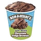 Ben & Jerry's Non-Dairy Chocolate Fudge Brownie Frozen Dessert Certified Vegan Pint 16 oz