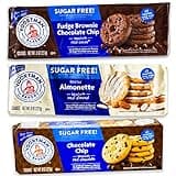 Voortman Sugar Free Cookies - Variety Pack - Chocolate Chip - Fudge Brownie Chocolate Chip - Iced Almonette - 3 Packs Total