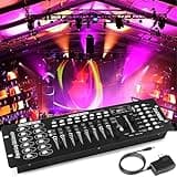 FODEXAZY DMX Controller, 192 Channel DMX 512 Light Controller DMX Console Stage Light Controller Panel Use for Editing Program of Stage Lighting Runing for DJ, Shows, Party, Christmas and Halloween