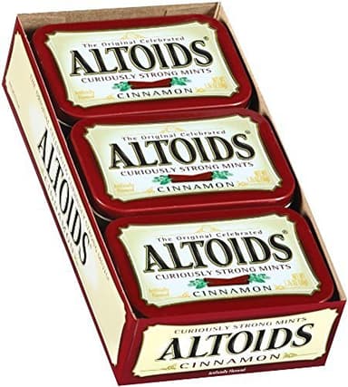 Altoids Curiously Strong Mints, Cinnamon, 1.76oz Per Tin, 6 Tin Pack