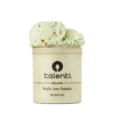 Talenti Gelato For a Delicious Frozen Dessert Pacific Coast Pistachio Made with Real Ingredients 1 Pint