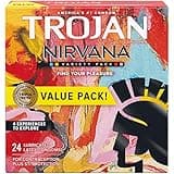 Trojan Nirvana Collection Variety Pack Condoms - 24 count