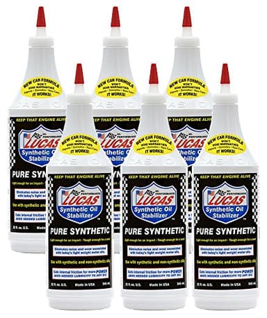 Lucas Synthetic Heavy Duty Oil Stabilizer (1 Qt.)-6 Pack