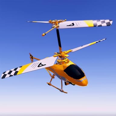 Real RC Helicopter Flight Simulator