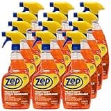 Zep Heavy-Duty Citrus Cleaner - 32 Ounces (Case of 12) ZUCIT32 - Removes Oil, Grease, Adhesive and Kitchen Soil…