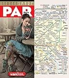 StreetSmart® Paris Map by VanDam - City Street Map of Paris, France - Laminated folding pocket size city travel and Metro map with all attractions, sights and hotels (2025 English and French Edition)