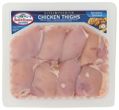 Bell & Evans Boneless Skinless Chicken Thighs