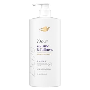 Dove Shampoo Volume & Fullness for Fine, Thin Hair with Bio-Protein Care Technology and Biotin 28 Fl Oz
