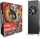 AISURIX RX 550 4GB Graphics Card LP GDDR5 128Bit Computer Video Card with HDMI/DVI Ports DirectX 12 PCI Express 3.0 X8 GPU Graphics Card for Gaming PC