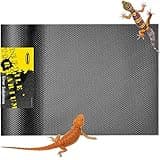 MRREPTILE Reptile Substrate Mat Carpet Bedding, Bearded Dragon Substrate, Reptile Tank Terrarium Liner for Leopard Gecko Lizard Bearded Dragon Tank Accessories