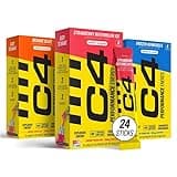C4 Performance Energy, Variety Pack, 200mg Caffeine, Zero Sugar, NSF (3 boxes, 24 sticks)