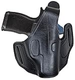 Sig P365 OWB Leather Holster with Red Dot - P365 Red Dot Holster - P365 Leather Holster Red Dot - for Sig P365 X XL SAS Macro - S&W CSX M&P Bodyguard 380 - Ruger LCP Ruger LC9s Pistols - Red Dot P365