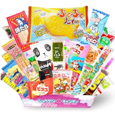 SHOGUN CANDY, Japanese Snacks & Japanese Candy Variety Pack 30 Pcs