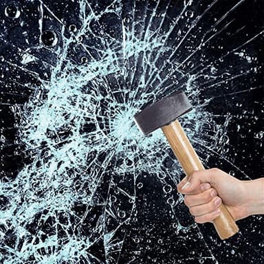 8 Mil Clear Security and Safety Window Film Shatterproof Film for Glass Windows Anti Shatter Tempered Glass Cover Clings Film for Home and Office