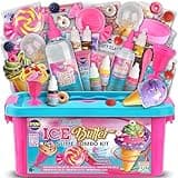 Gift Butter Slime Kit for Girls 10-12, FunKidz Ice Cream Soft Slime Making Kit Ages 8-12 Kids Slime Toys Ideal Birthday Party Present