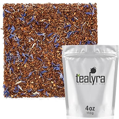 Tealyra - Rooibos Earl Grey - Caffeine-Free - Herbal Loose Leaf Tea - Red Bush Tea with Bergamot oil - Claming and Relaxing Blend - 110g (4-ounce)