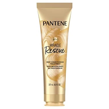 Pantene Miracle Rescue Deep Conditioning Hair Mask Treatment, 8 fl oz, 6.244 Fl oz