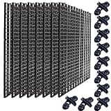 Hoypeyfiy 8 Pieces Fish Tank Divider with Sucker Clips 30x30cm/11.8x11.8“ Aquarium Filter Bottom Divider Partition Separator
