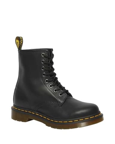 Dr. Martens Women's 1460 W Nappa Leather 8 Eye Boot, Black, 8