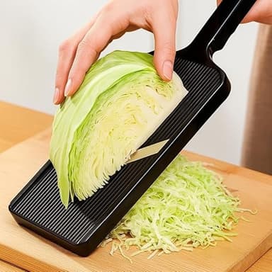 Upgraded Multifunctional Cabbage Grater & Slicer – Ideal for Healthy Eating, Salad Prep & Veggie Shredding | Heavy-Duty Kitchen Tool for Cabbage, Lettuce, and More