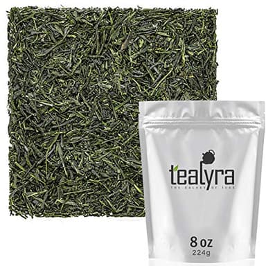Tealyra - Hibi Uji Gyokuro - Luxury Japanese Green Loose Leaf Tea - Rich Umami - High Antioxidants - Premium Tea - Medium Caffeine - 224g (8-ounce)