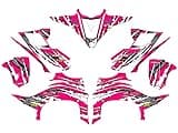 2014-2020 (YFZ 450R) YFZ 450 Shredder Pink Senge Graphics Kit Compatible with Yamaha