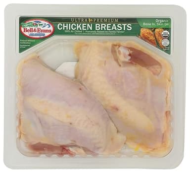 Bell & Evans, Chicken Breast Bone-In Air Chilled Organic Step 2