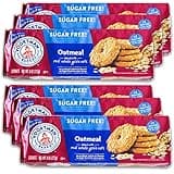 Oatmeal Lovers - Voortman Sugar Free Oatmeal Cookies - Delicious Real Wholegrain Oats - 6, 8oz packs
