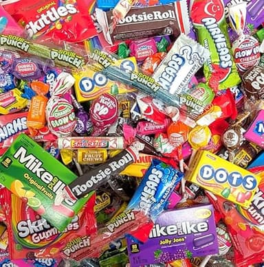 Ultimate Name Brand Candy Variety Pack - 2 lb Bulk Candy Individually Wrapped - No filler Candies - Perfect for Party Candies Stuffers or Party Favor Candys for Kids Goodie Bags - Party Favors for Kids