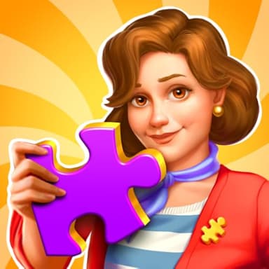Puzzle Villa: Merge home design & puzzles. Solve jigsaw the best free HD classic brain teaser games for adults & kids with the biggest online collection. Redecorate your own art village in Kindle Fire