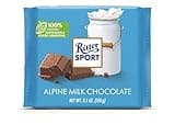 Ritter Sport Alpine Milk Chocolate, 3.5 Ounce Bar, 12 Pack 100% certified Sustainable Cocoa
