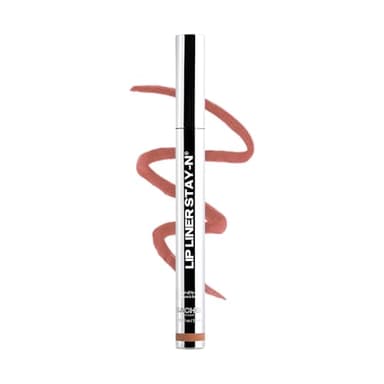 Sacheu Lip Liner STAY-N Peel Off Lip Stain — Long Lasting Waterproof Lip Tint with Hyaluronic Acid & Vitamin E — Transfer Proof Matte Finish, Vegan & Cruelty-Free (p-INKED)