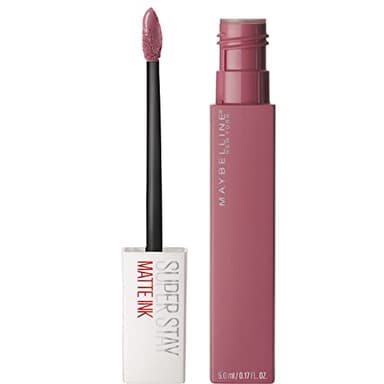 MAYBELLINE Super Stay Matte Ink Liquid Lipstick Makeup Long Lasting High Impact Color Up to 16H Wear Seductress Light Rosey Nude and Lover Mauve Neutral