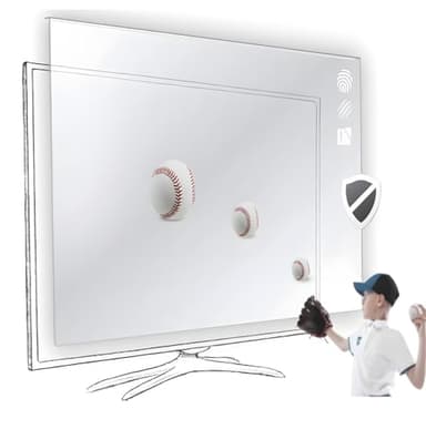 Vizomax 75 inch TV Screen Protector for LCD, LED, OLED & QLED 4K HDTV