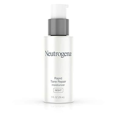 Neutrogena Rapid Tone Repair Night Cream with Retinol, Vitamin C and Hyaluronic Acid - Anti Wrinkle Face and Neck Moisturizer - Vitamin C, Retinol, Glycerin, Hyaluronic Acid, 1 fl. Oz