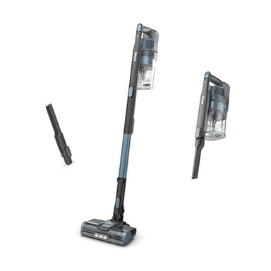 Shark Pet Cordless Stick Vacuum with XL Dust Cup, LED Headlights, Removable Handheld Vac, Crevice Tool, Portable Vacuum for Household Pet Hair, Carpet & Hard Floors, 40min Runtime, Ice Blue, IX141AMZ