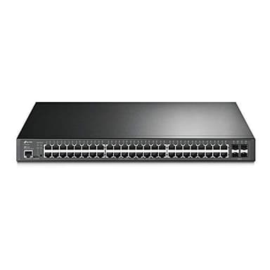 TP-Link TL-SG3452P | 48 Port Gigabit L2+ Managed PoE Switch | 48 PoE+ Port @384W, 4 x SFP Slots | PoE Auto Recovery | Omada SDN Integrated | IPv6 | Static Routing | (Renewed)