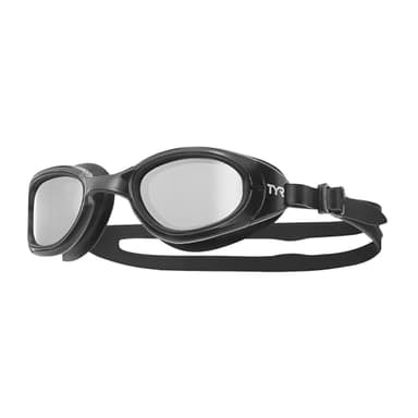 TYR Special Ops 2.0 Swim Goggles – Racing Goggles for Adults, Anti-Fog, UV Protection, Mirrored & Non-Mirrored Lenses, Black