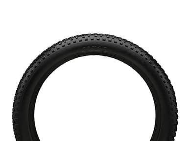 Mongoose Replacement Bike Tire, 26 x 4 Inch Fat Bike Tire, Knobby, Aggressive Tread Pattern, Puncture Guard, Nylon Inserts for Extra Puncture Resistance, Replacement for 26 Inch Mountain Bicycles