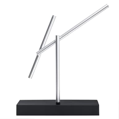 CulinaryEdge Kinetic Energy Sculpture Perpetual Motion Sticks – Perpetual Motion Machine Desk Toy, Elegant Physics Toys for Office and Home Decor