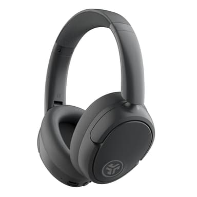JLab, JBuds Lux ANC, Over Ear Headphones, Active Noise Cancelling, Bluetooth, Spatial Audio, Graphite
