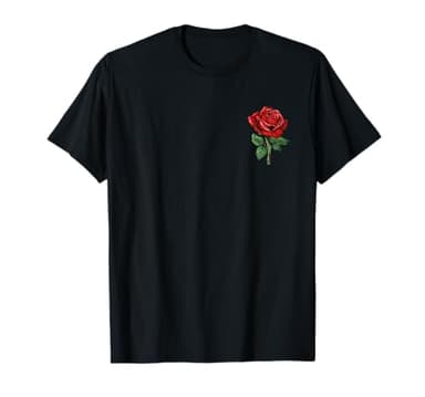 Red Rose Graphic T-Shirt
