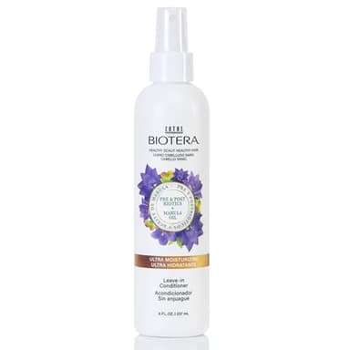 BIOTERA Ultra Moisturizing Leave-in Conditioner | Deeply Conditions & Detangles | Dry, Damaged, Coarse Hair | Vegan & Animal Test Free | Paraben Free | Color-Safe | 8 Fl Oz